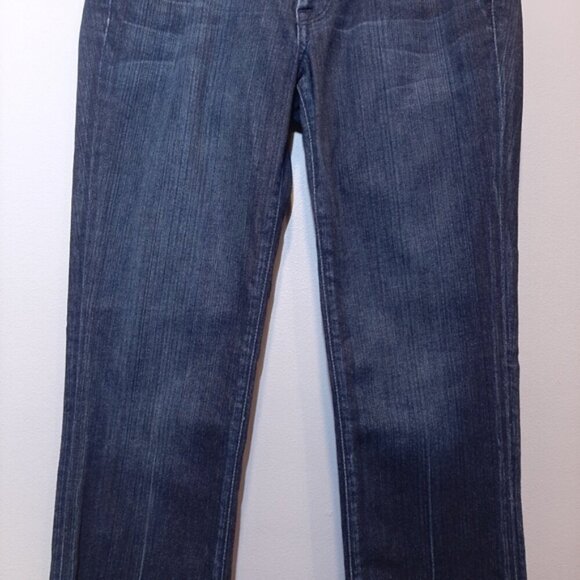 Marciano Low Rise Jeans Slim Straight Leg Dark Wash Denim Womens Size 25 Blue - Picture 4 of 13